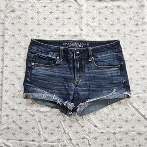 American Eagle Outfitters Shortie Jean Shorts